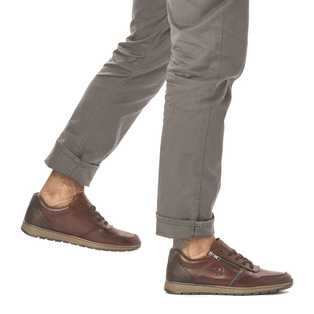 detail Pánské polobotky RIEKER B2112-25 hnědá W4