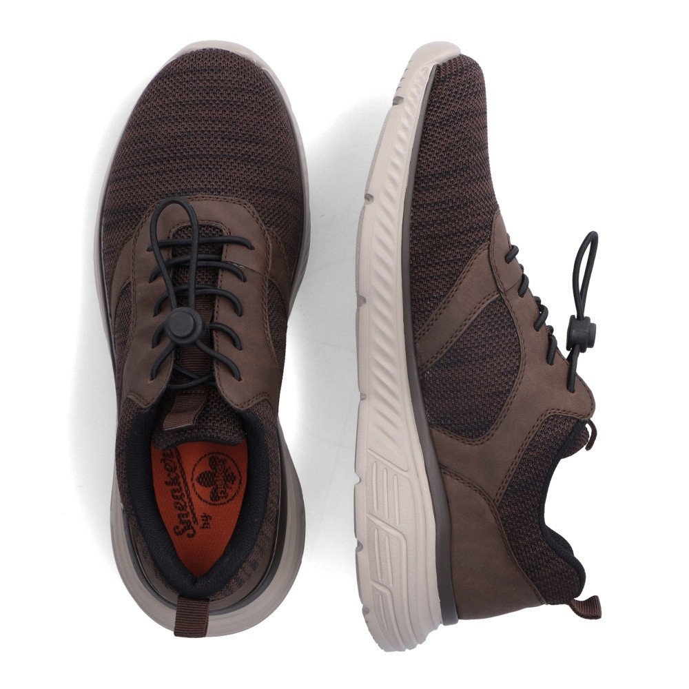 detail Pánské tenisky RIEKER B6464-25 hnědá W2