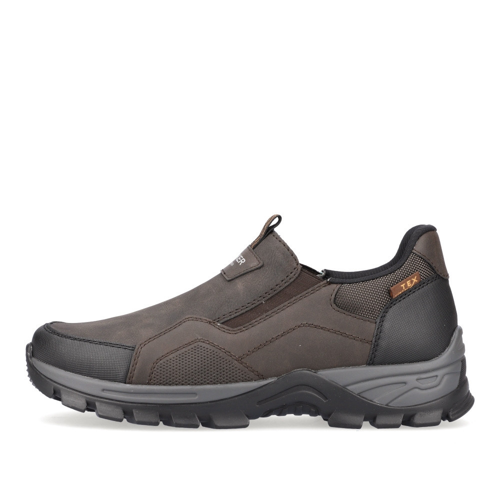 detail Pánské mokasíny RIEKER B6850-25 hnědá W2