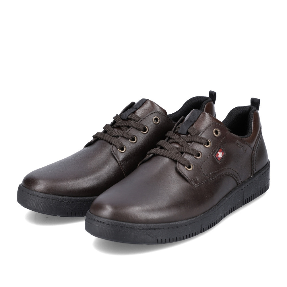 detail Pánské polobotky RIEKER RIE-10103134-W2 hnědá