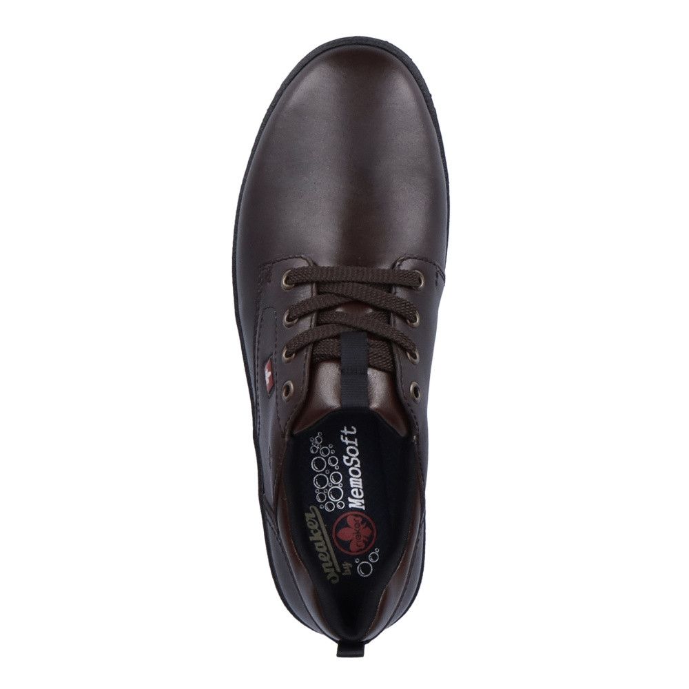 detail Pánské polobotky RIEKER RIE-10103134-W2 hnědá