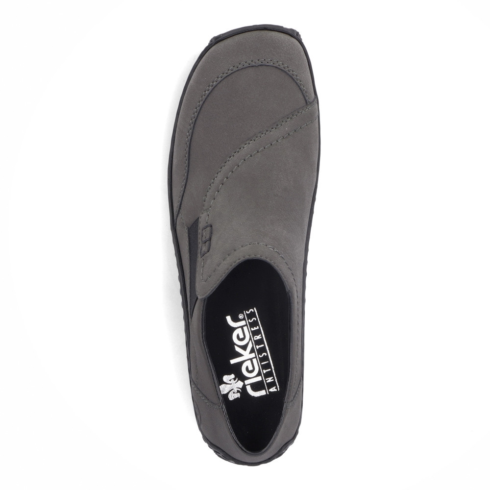 detail Dámské mokasíny RIEKER L1791-45 šedá W3