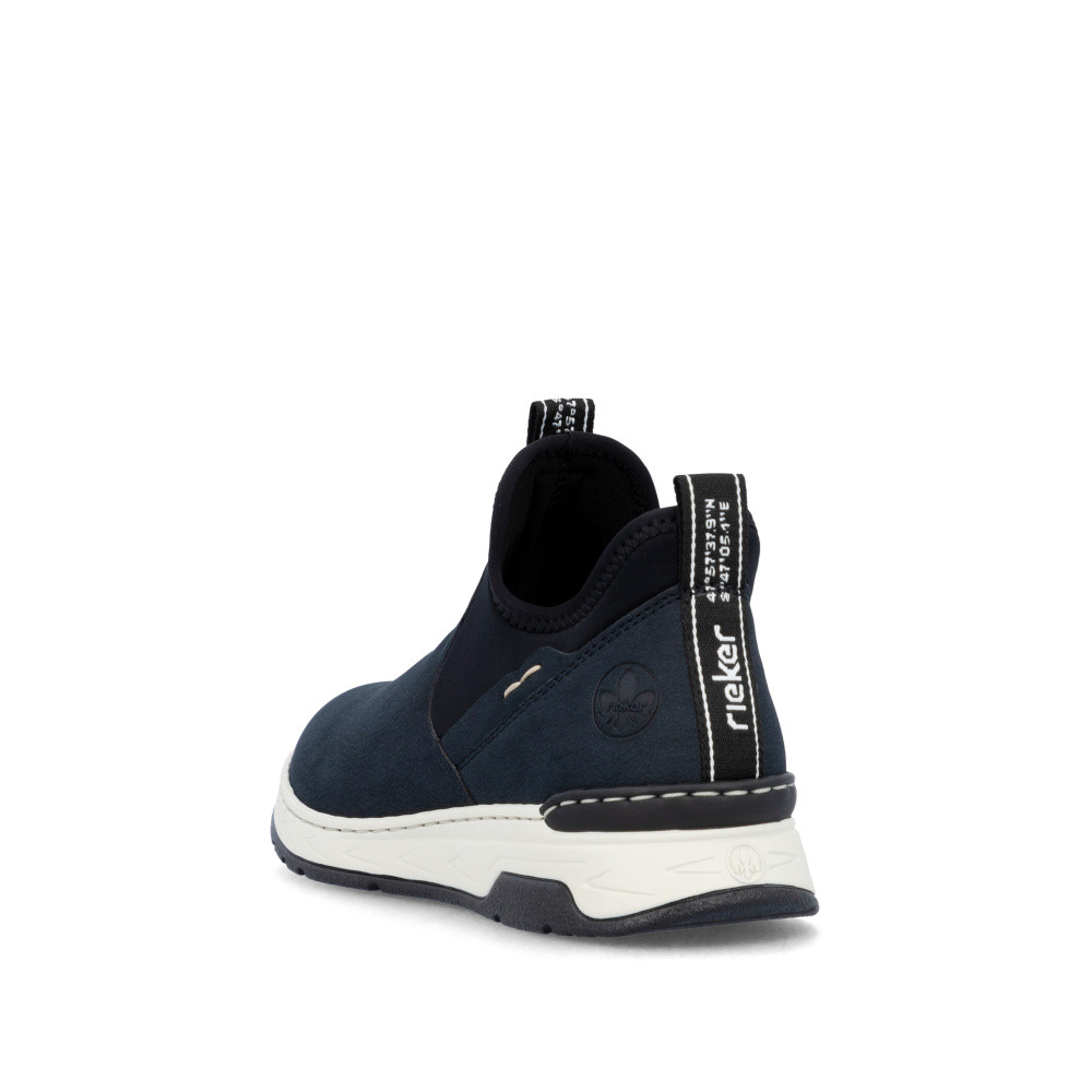 detail Dámské tenisky RIEKER M0053-14 modrá W5