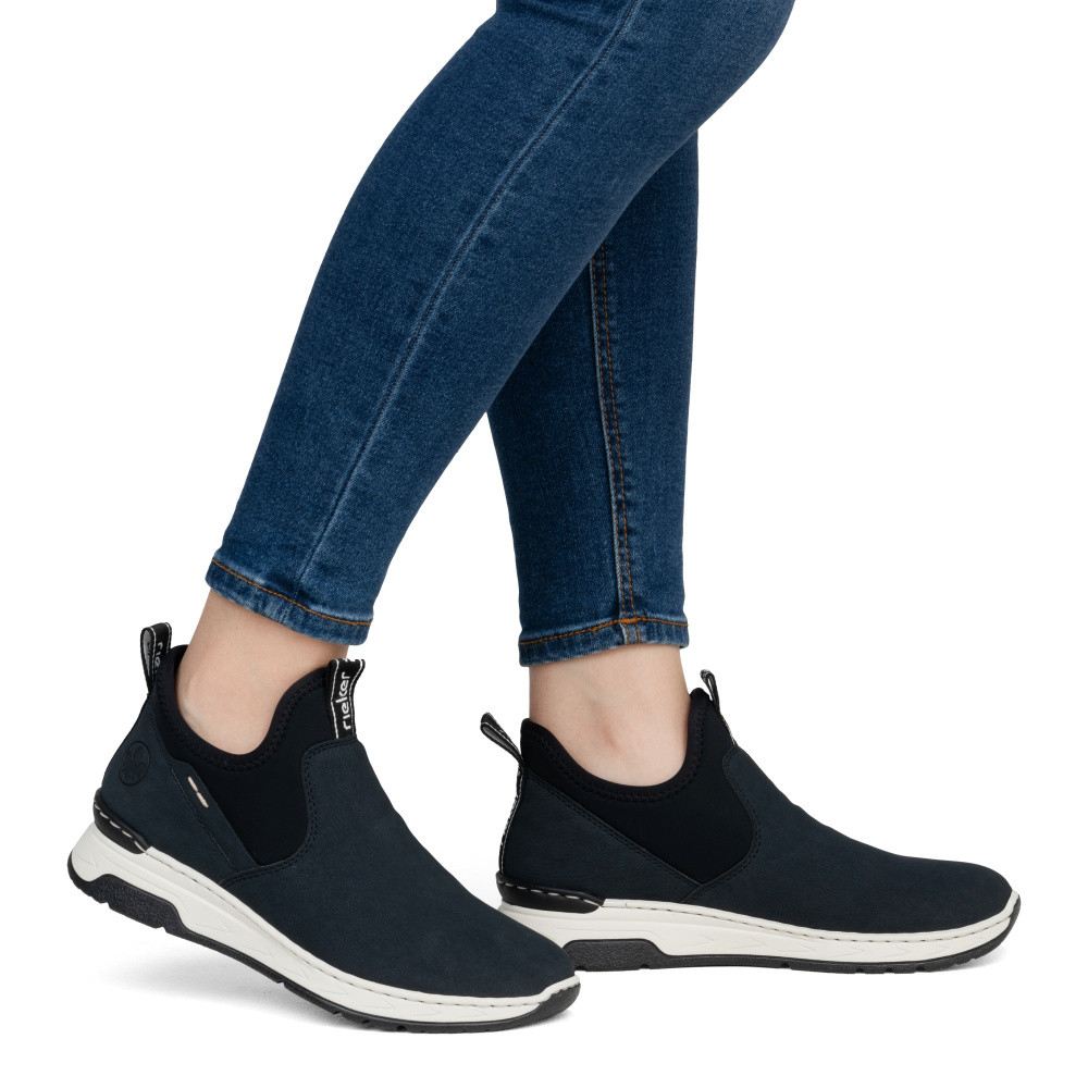 detail Dámské tenisky RIEKER M0053-14 modrá W5