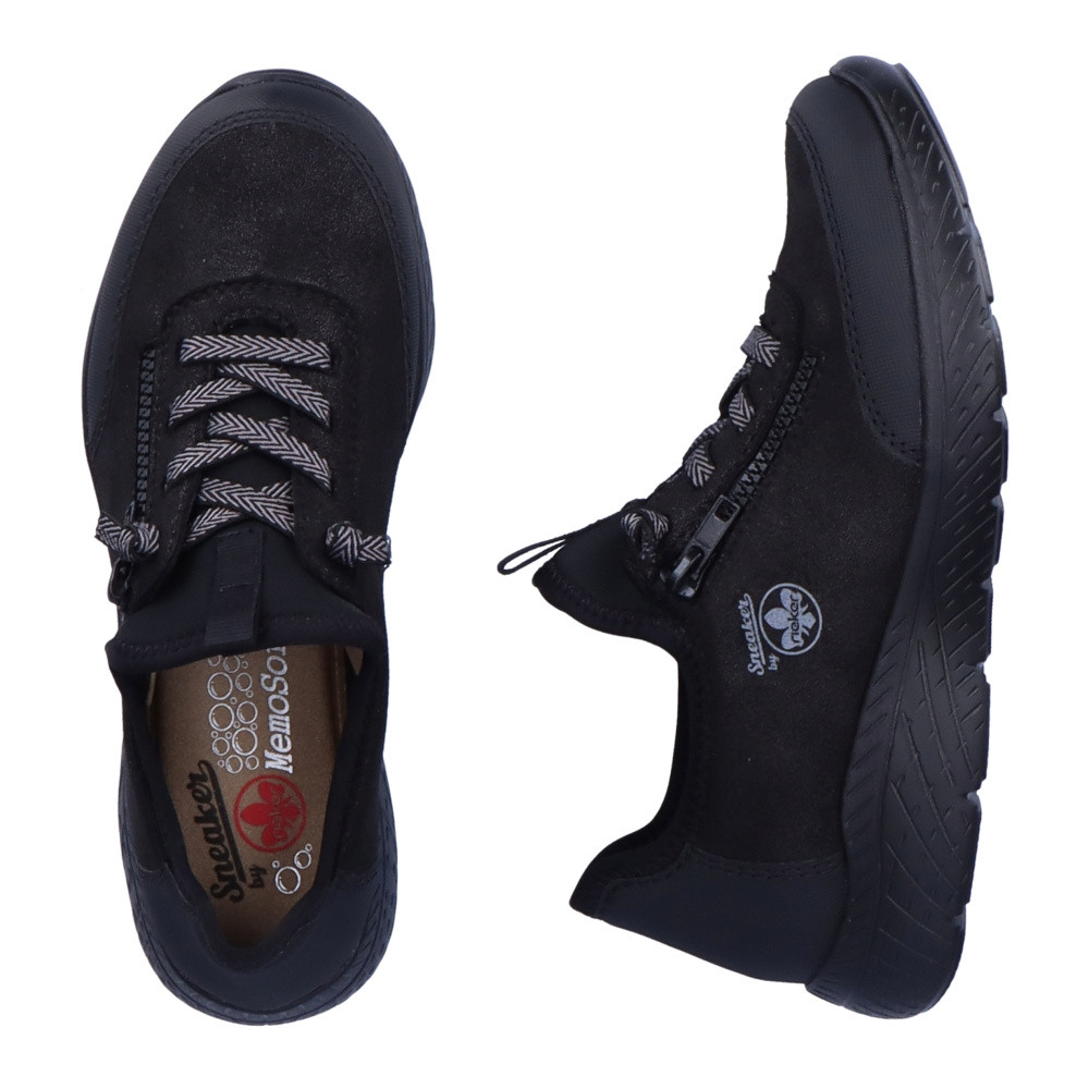 detail Dámské tenisky RIEKER RIE-10103161-W2 černá