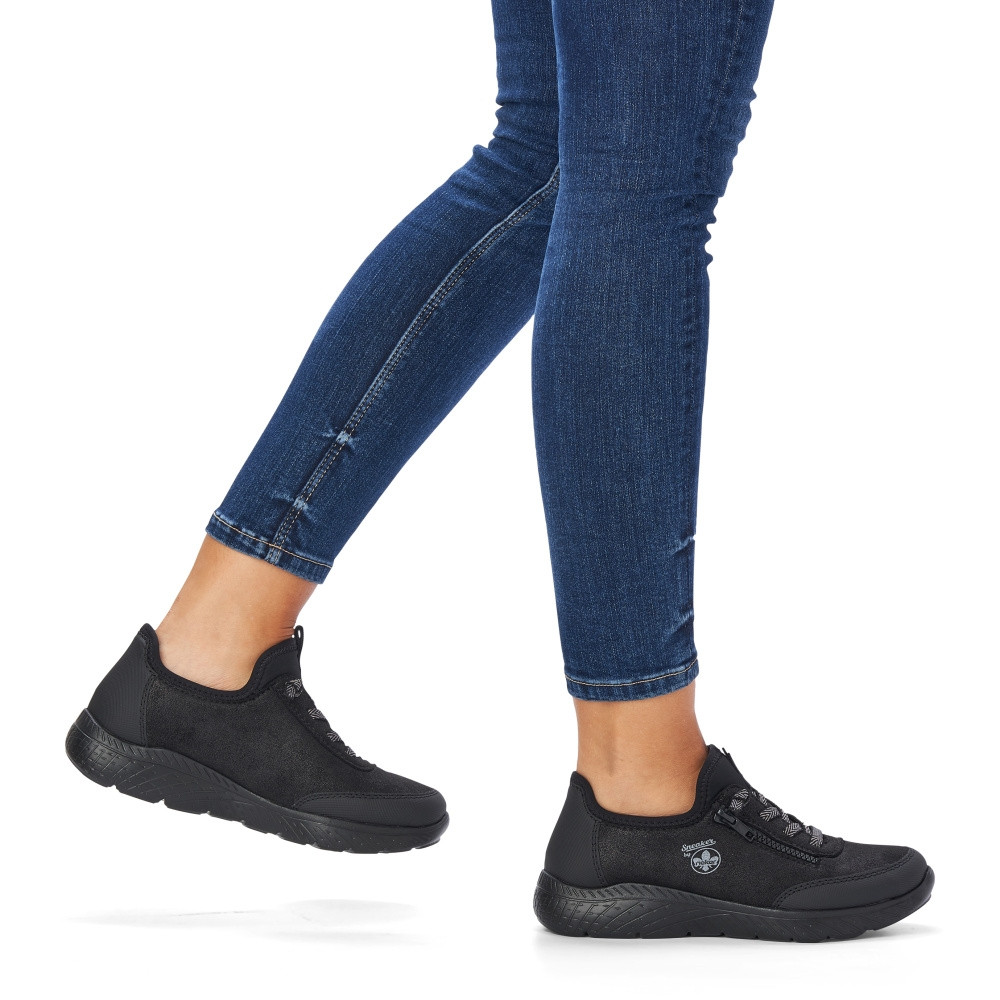 detail Dámské tenisky RIEKER RIE-10103161-W2 černá