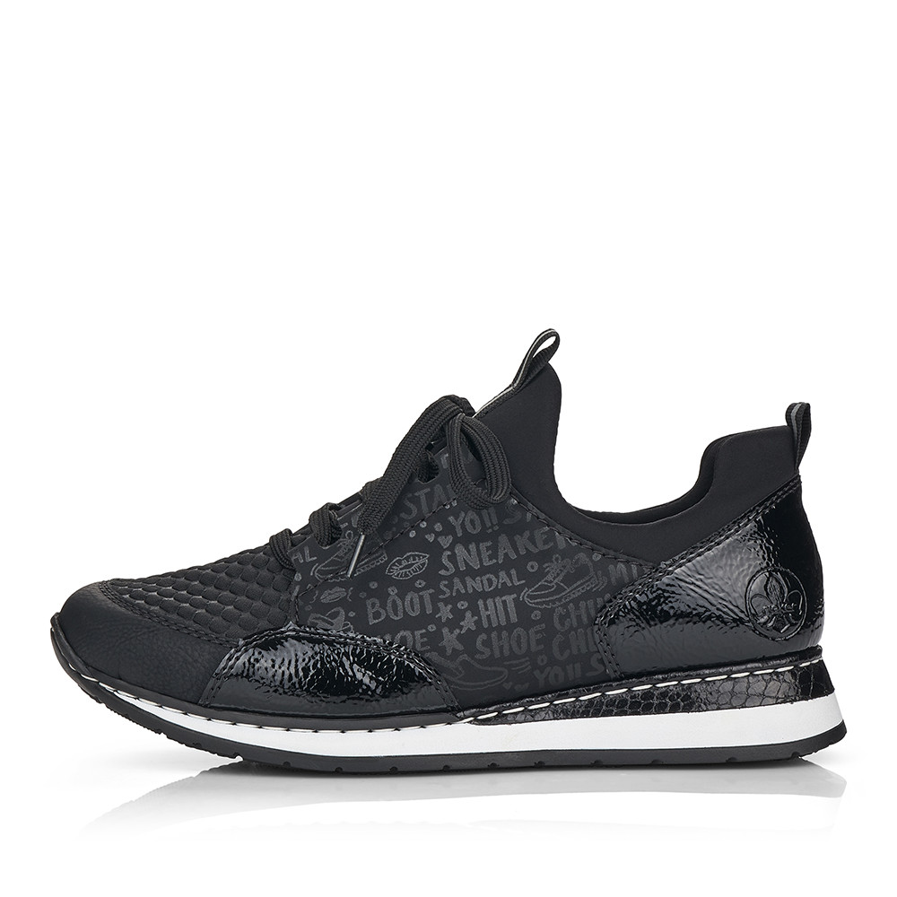 detail Dámské tenisky RIEKER RIE-10103175-W2 černá