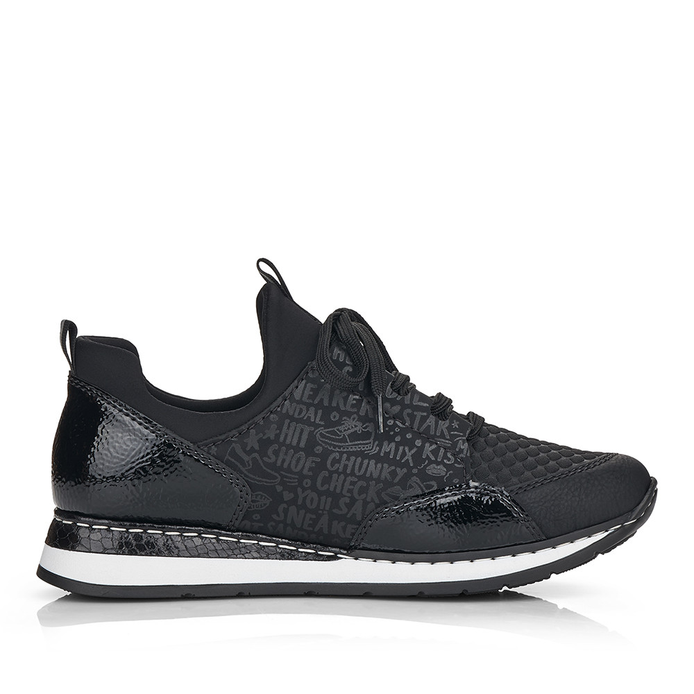 detail Dámské tenisky RIEKER RIE-10103175-W2 černá