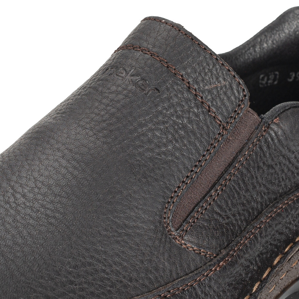 detail Pánské mokasíny RIEKER 12250-25 hnědá W4
