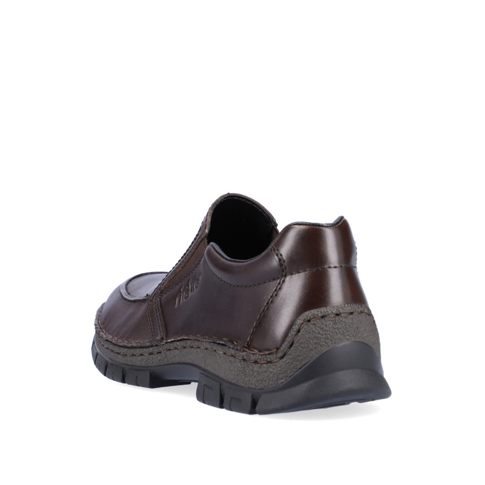 detail Pánské mokasíny RIEKER 12251-25 hnědá W2