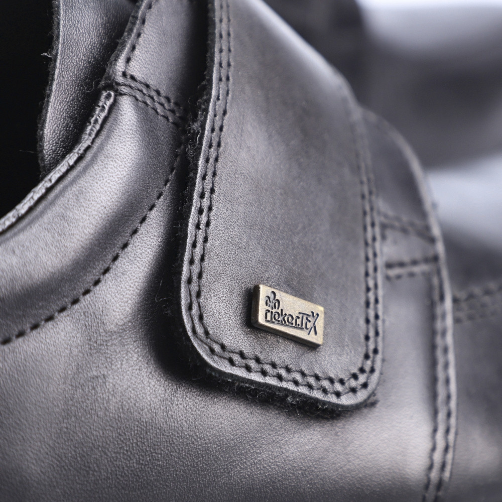 detail Pánské polobotky RIEKER 12852-00 černá W2