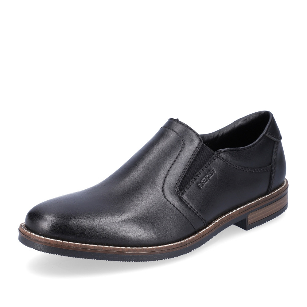 detail Pánské mokasíny RIEKER RIE-10103199-W2 černá