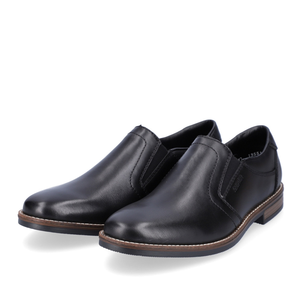 detail Pánské mokasíny RIEKER RIE-10103199-W2 černá