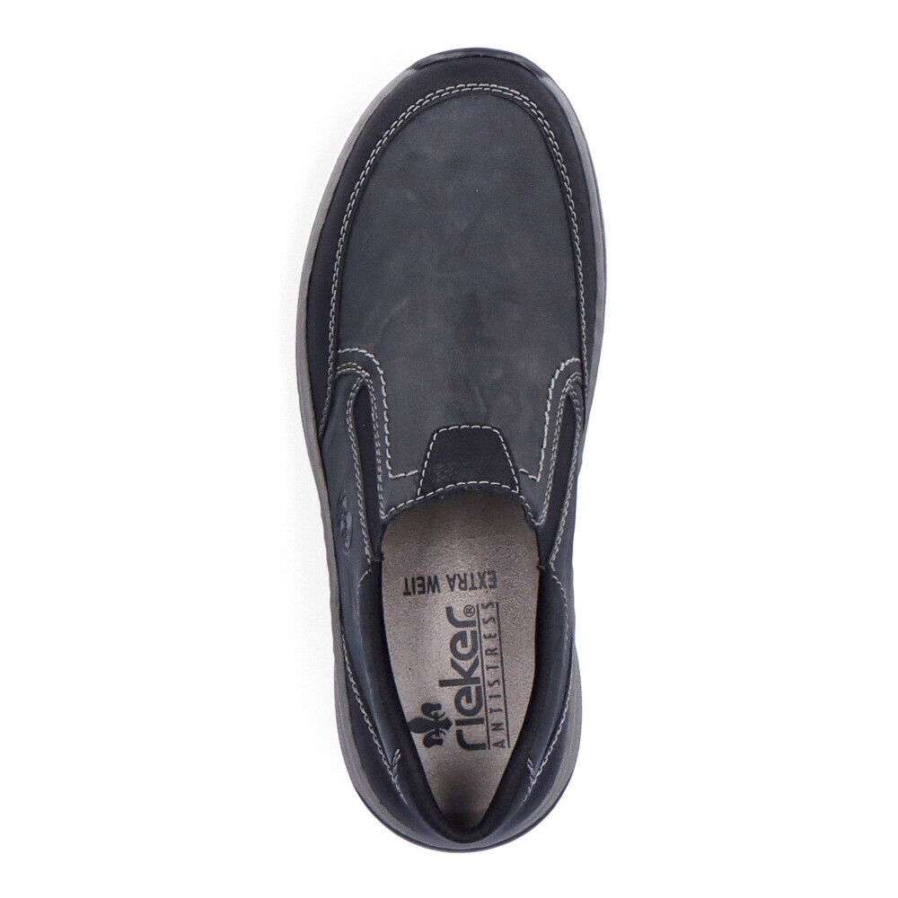 detail Pánske mokasíny RIEKER 14362-00 sivá W5