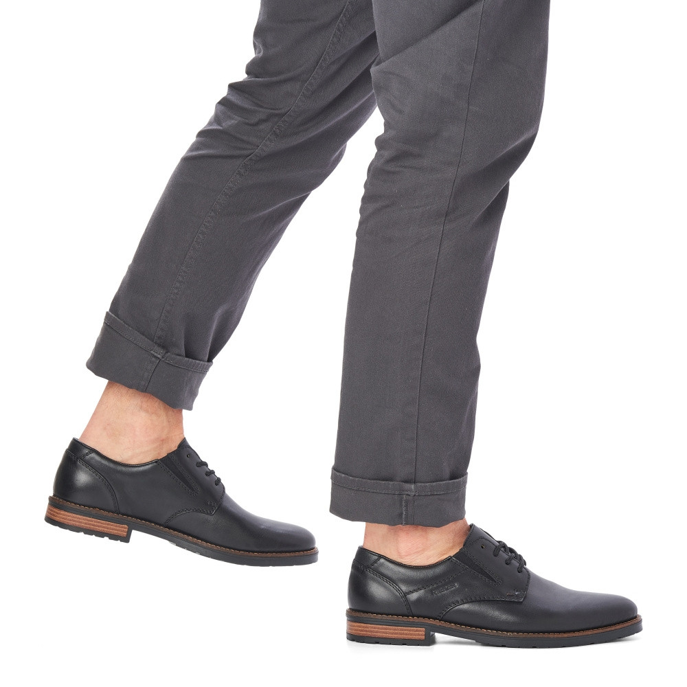 detail Pánské polobotky RIEKER 14621-00 černá W5