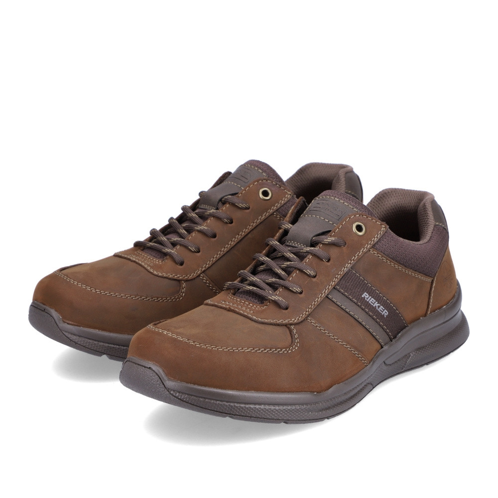 detail Pánské polobotky RIEKER RIE-10103205-W2 hnědá