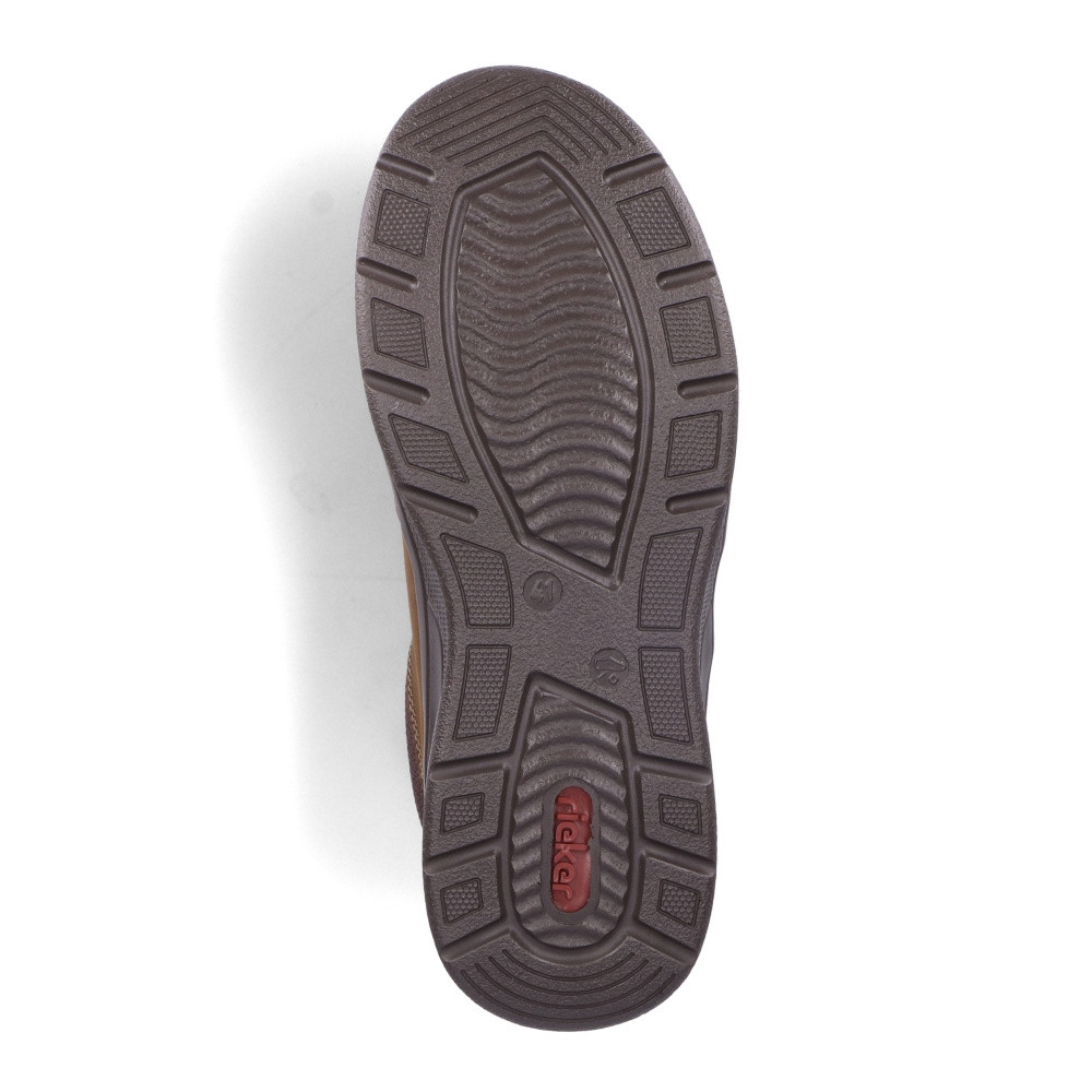 detail Pánské polobotky RIEKER RIE-10103205-W2 hnědá