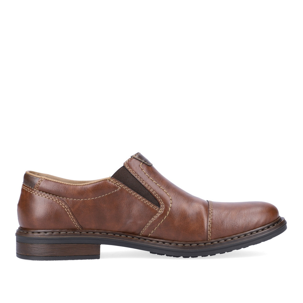 detail Pánské mokasíny RIEKER 17659-24 hnědá W4