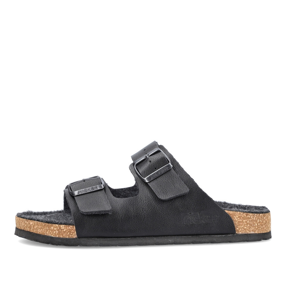 detail Pánské nazouváky RIEKER RIE-10103223-W2 černá