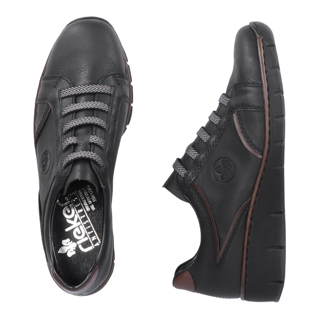 detail Dámské polobotky RIEKER RIE-10103234-W2 černá