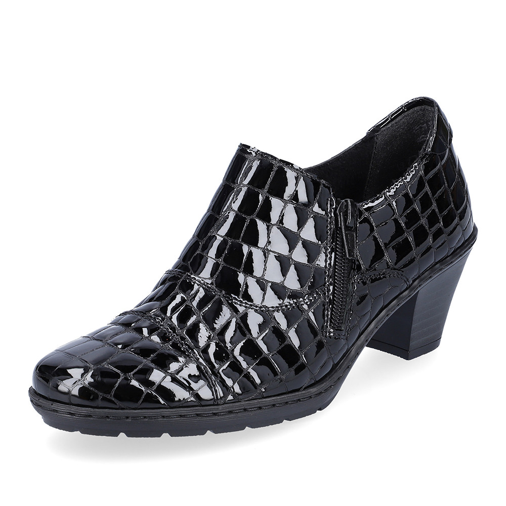 detail Dámské polobotky RIEKER RIE-10103242-W3 černá