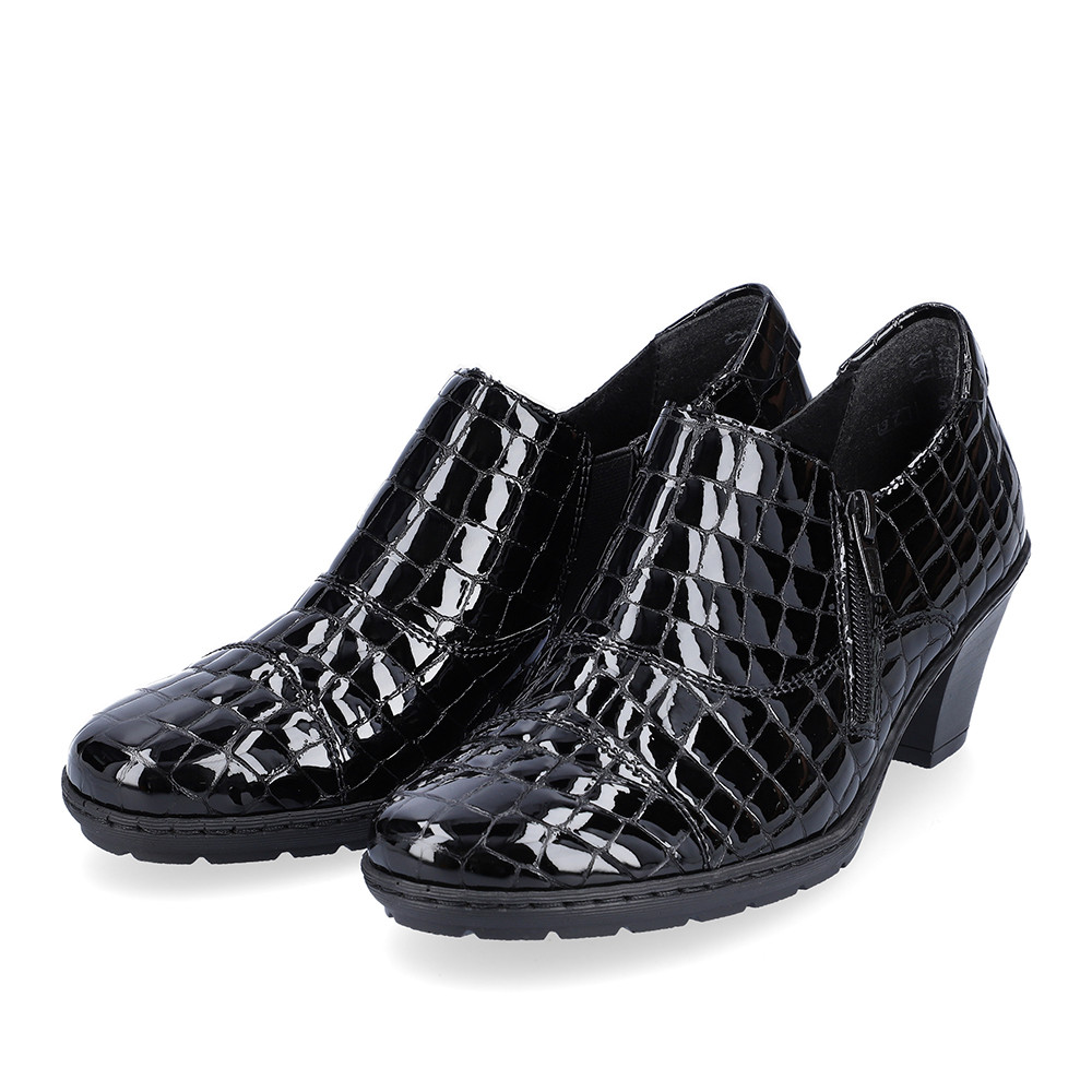 detail Dámské polobotky RIEKER RIE-10103242-W3 černá