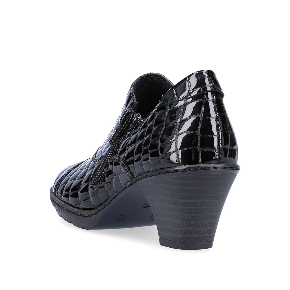 detail Dámské polobotky RIEKER RIE-10103242-W3 černá