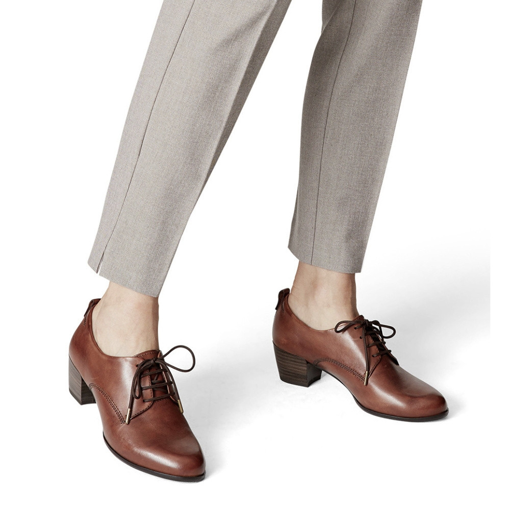 detail Dámské polobotky TAMARIS TAM-10103343-W2 hnědá