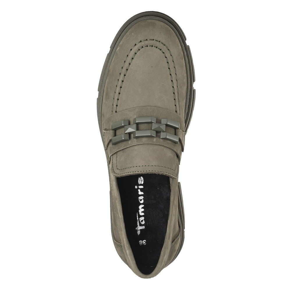 detail Dámské mokasíny TAMARIS TAM-10103485-W3 zelená