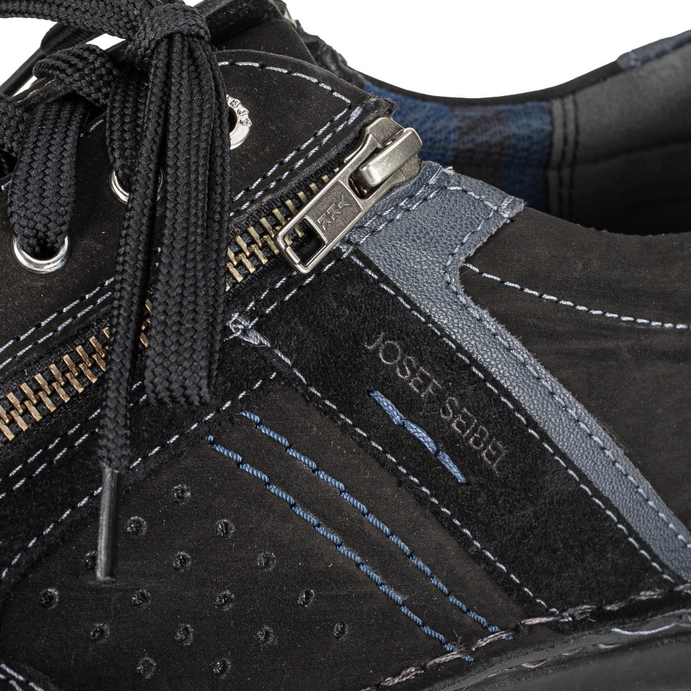 detail Pánské polobotky JOSEF SEIBEL 43687 černá W3