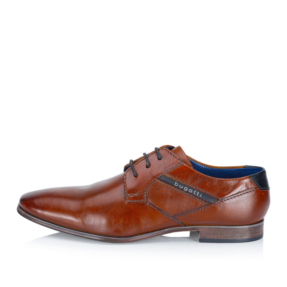 detail Pánské polobotky BUGATTI A3112-6300 hnědá W4