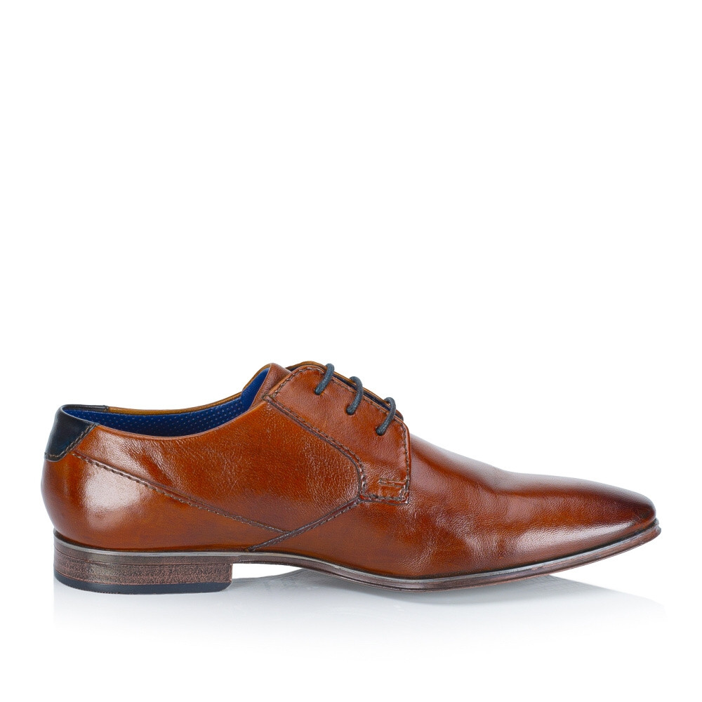 detail Pánské polobotky BUGATTI A3112-6300 hnědá W4