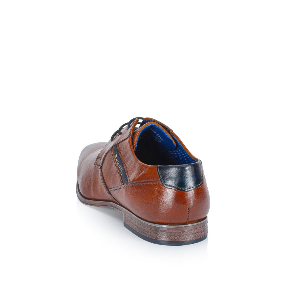 detail Pánské polobotky BUGATTI A3112-6300 hnědá W4