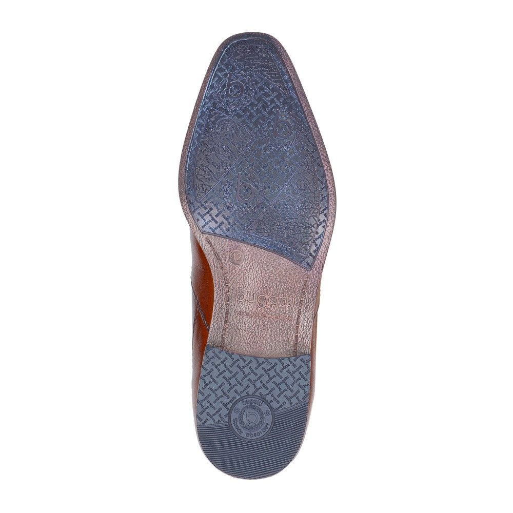 detail Pánské polobotky BUGATTI A3112-6300 hnědá W4