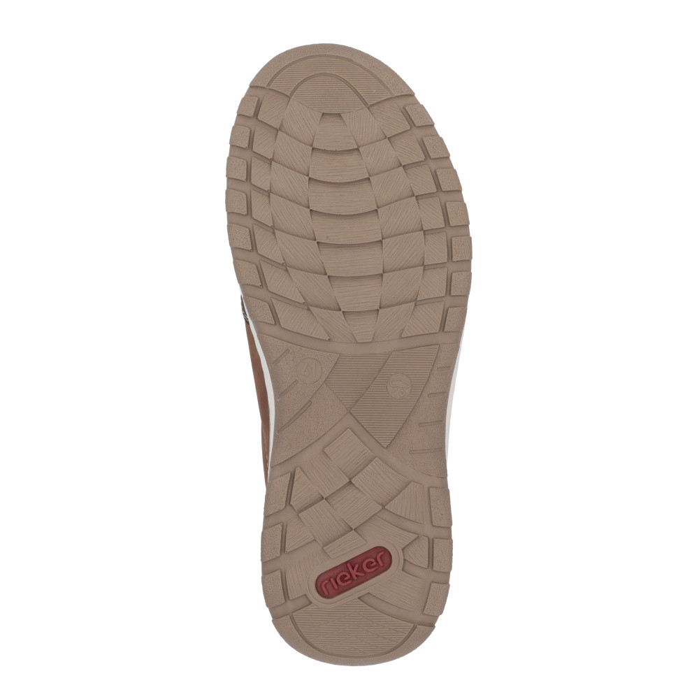detail Pánské mokasíny RIEKER 03354-24 hnědá S5