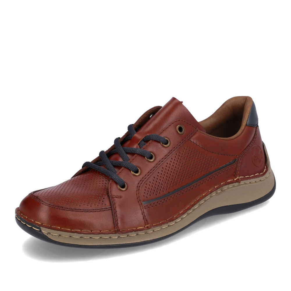 detail Pánské polobotky RIEKER 05231-24 hnědá S3