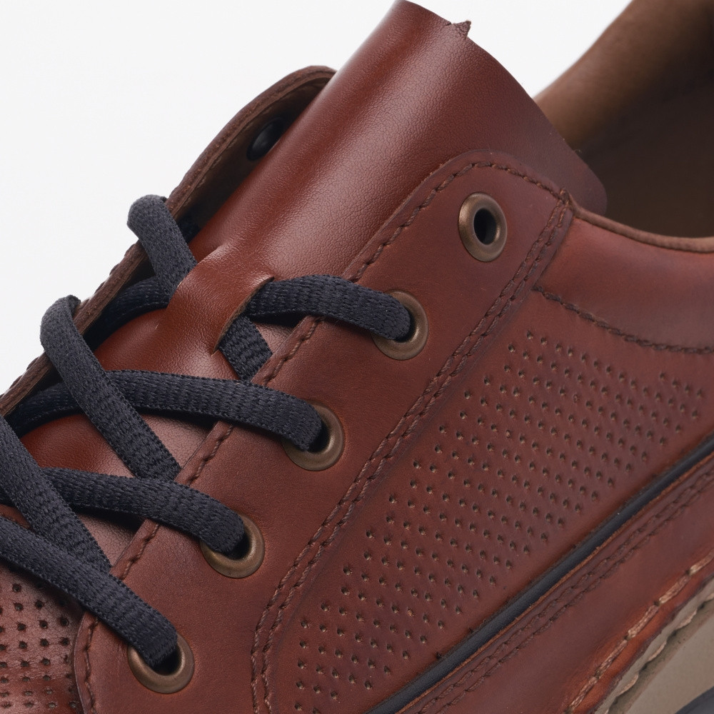 detail Pánské polobotky RIEKER 05231-24 hnědá S3
