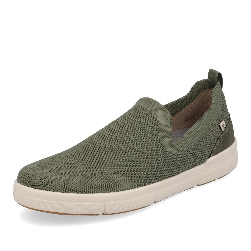 detail Pánské mokasíny RIEKER RIE-10103596-S3 zelená