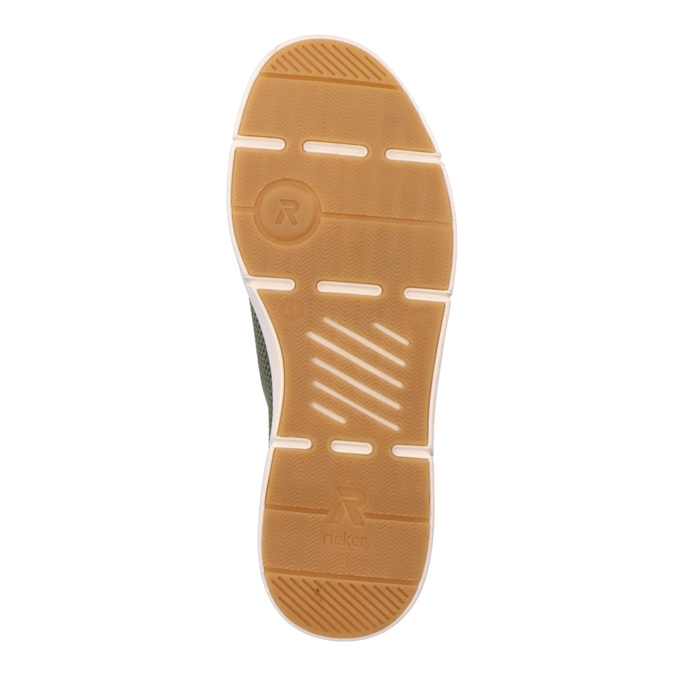 detail Pánské mokasíny RIEKER RIE-10103596-S3 zelená