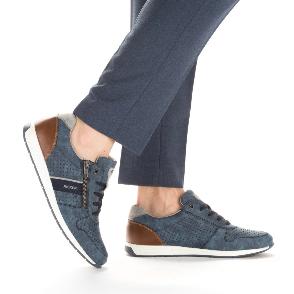 detail Pánské tenisky RIEKER RIE-10103611-S4 modrá