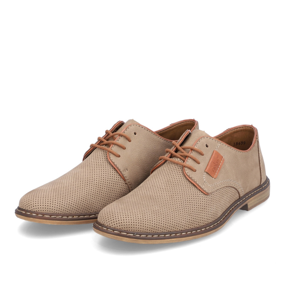 detail Pánské polobotky RIEKER RIE-10103621-S3 béžová