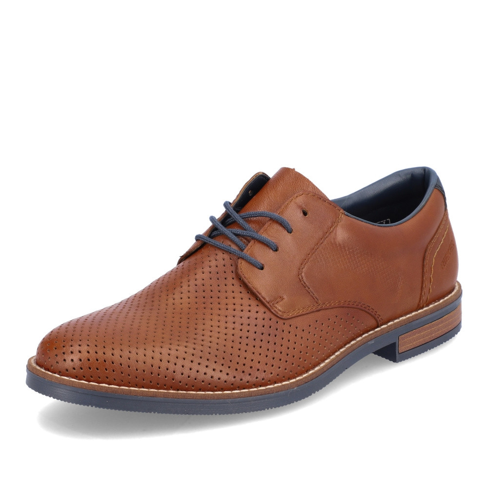 detail Pánské polobotky RIEKER 13507-22 hnědá S3