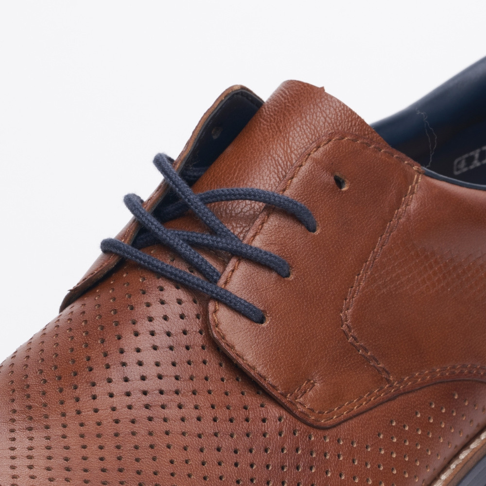 detail Pánské polobotky RIEKER 13507-22 hnědá S3