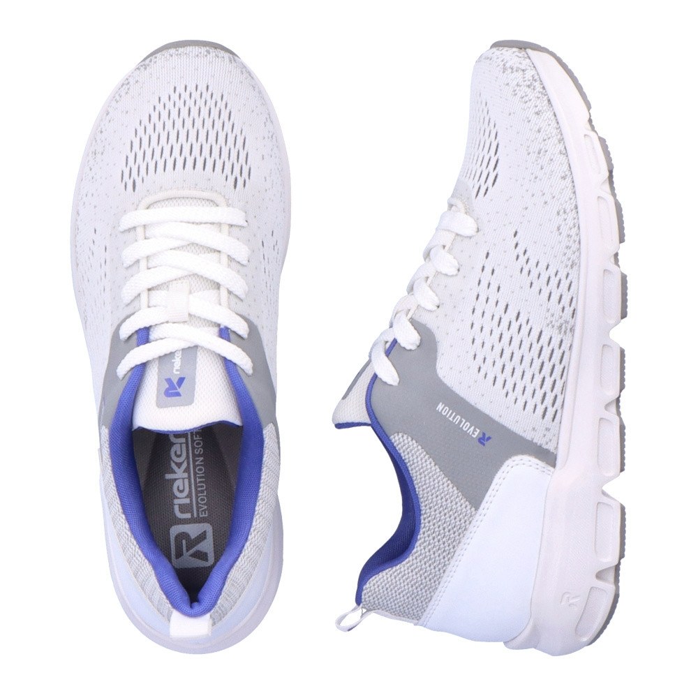 detail Dámské tenisky RIEKER REVOLUTION 40410-80 bílá S3