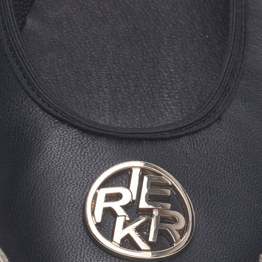 detail Dámské baleríny RIEKER 41462-00 černá S3