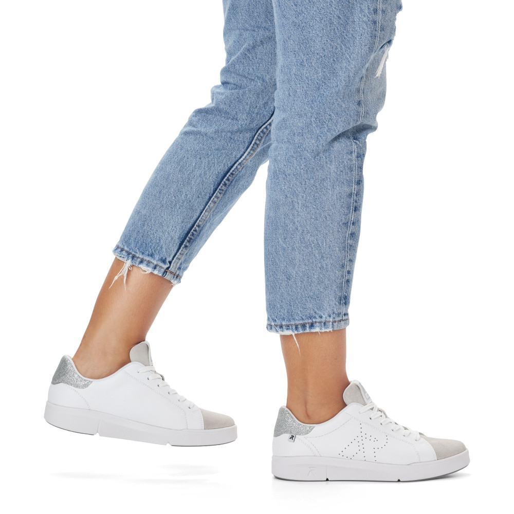 detail Dámské tenisky RIEKER REVOLUTION 41900-80 bílá S3