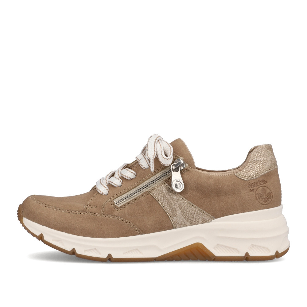 detail Dámské tenisky RIEKER 48133-62 béžová S3