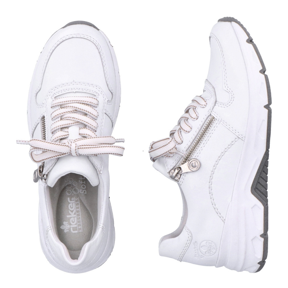 detail Dámské tenisky RIEKER 48134-81 bílá S5