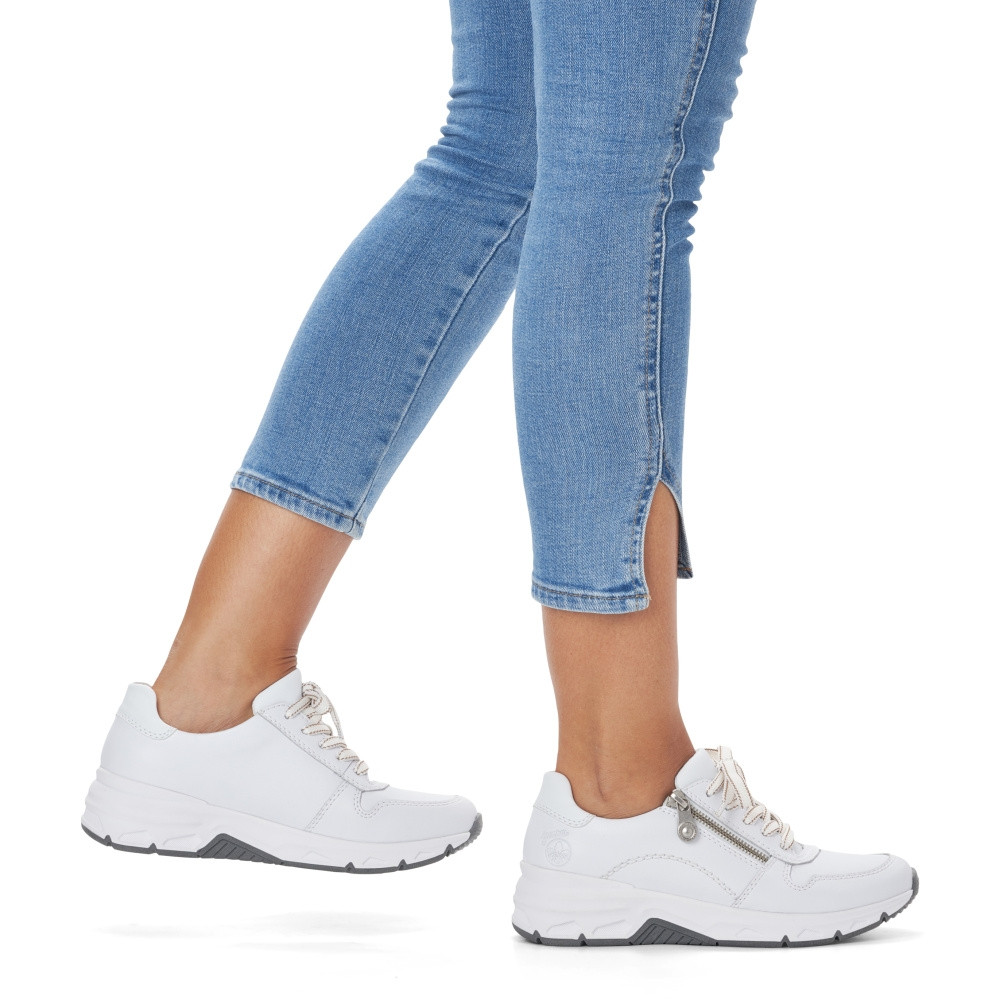 detail Dámské tenisky RIEKER 48134-81 bílá S5