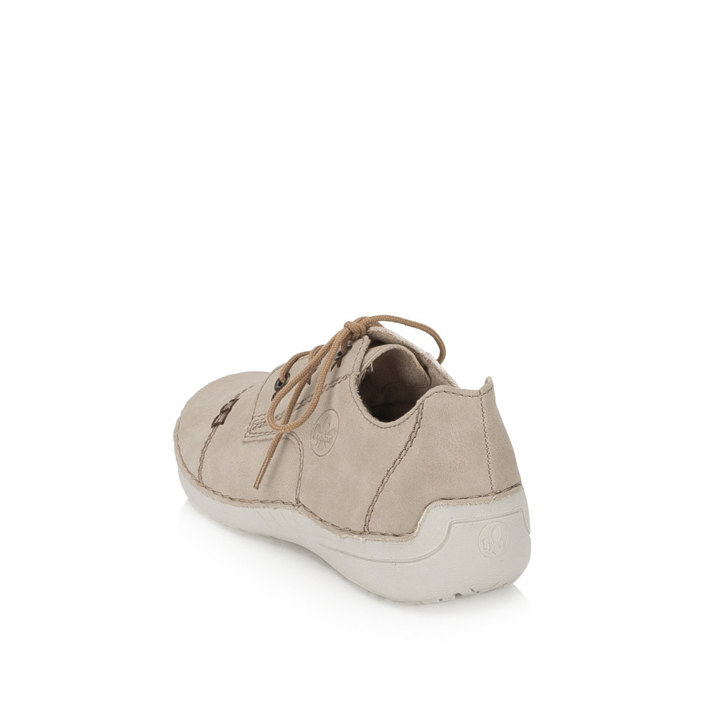 detail Dámské polobotky RIEKER 52520-62 béžová S6